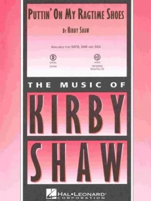 Zlevněný PUTTIN' ON MY RAGTIME SHOES / SSA* + piano/chords