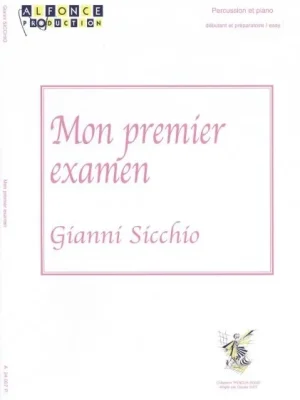 Zlevněný Mon Premier Examen by Gianni Sicchio / perkuse a klavír