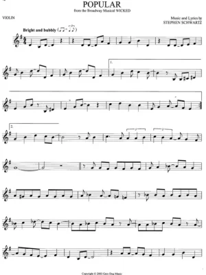 101 Broadway Songs for Violin / 101 muzikálových melodií pro housle Pouze Dnes