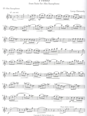 Zlevněný Rubank Treasures for Alto Saxophone + Audio Online / altový saxofon a klavír (PDF)