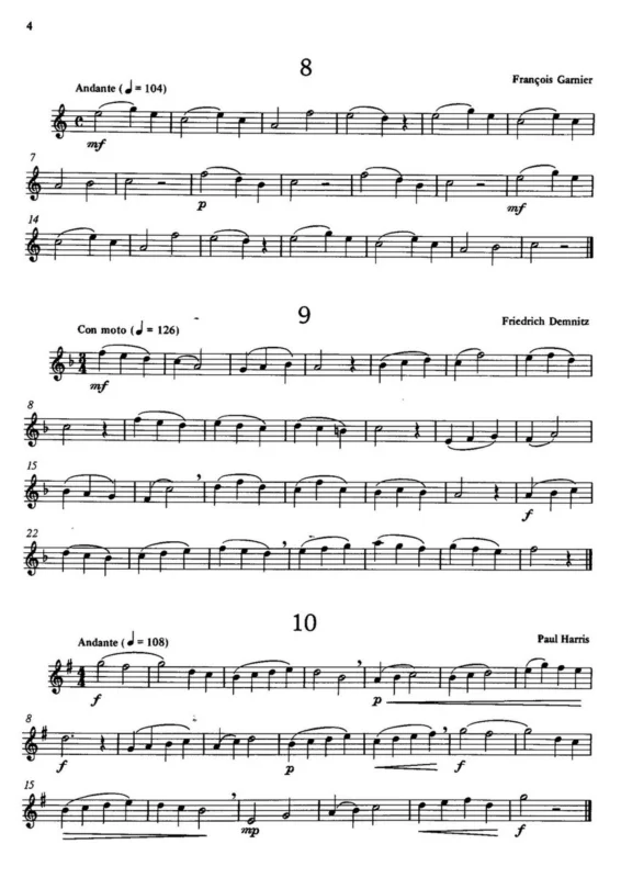 80 Graded Studies For Oboe 1 (1-46) / 80 etud se stoupající obtížností pro hoboj (1-46) Nová Kolekce