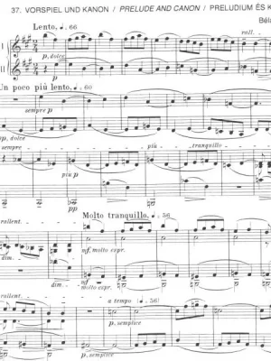 44 DUOS 2 (No.26-44) by Béla Bartók - dvoje housle Vrácení Zdarma