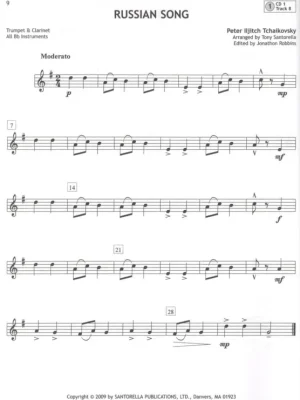 Značkový 101 POPULAR SONGS SOLOS & DUETS + 3x CD / klarinet