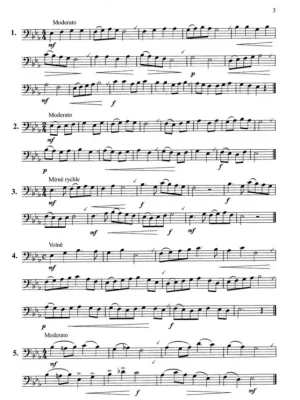 50 etud pro baryton (pro žáky 2.-3. ročníku ZUŠ) - Miloslav Procházka Zlevněný