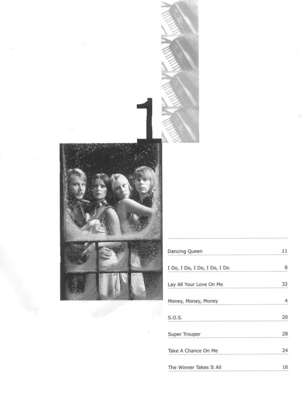 ABBA 1 - AkkordeonPur / osm skladeb pro akordeon Časově Omezené