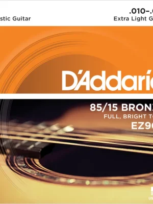 D'ADDARIO EZ900 80/15 Bronze Extra Light - .010 - .050 Omezená Nabídka