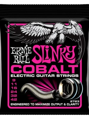 ERNIE BALL P02723 Cobalt Super Slinky - .009 - .042 Rychlé Dodání