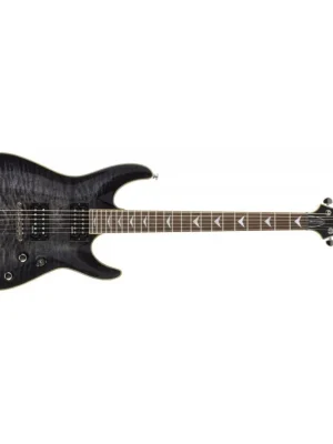 SCHECTER Omen Extreme 6 Transparent Black Omezená Nabídka