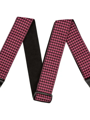 FENDER Houndstooth Strap Pink Hit Sezóny