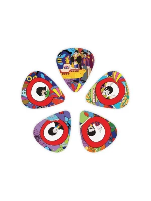 D'ADDARIO 1CWH6-10B7 Beatles Yellow Submarine Picks Medium .70mm - 10 ks Oblíbený