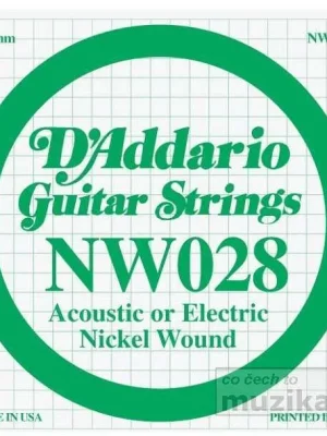 DADDARIO NW028 Bezpečná Platba