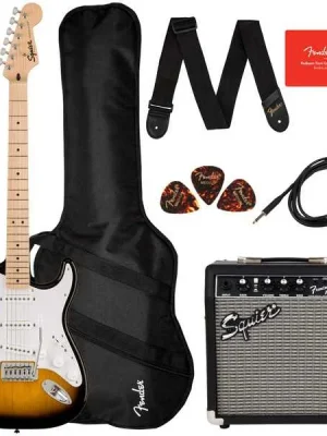 FENDER Squier Sonic Stratocaster Pack 2TSB Ihned K Objednání
