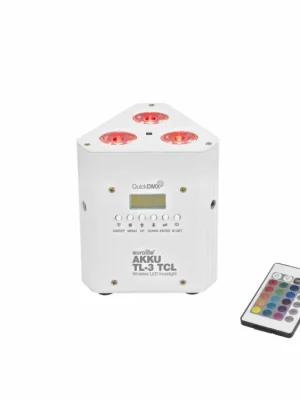 EUROLITE AKKU reflektor TL-3 TCL 3x3W TCL, DMX, IR Super Cena