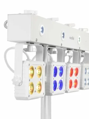 Speciální Cena Eurolite LED KLS-180, světelný set, bílý