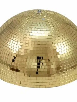 Vrácení Zdarma EUROLITE Motorizovaná disko polokoule, průměr 50 cm, zlatá