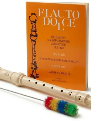 Flétna Yamaha s vytěrákem a školou hry Super Cena