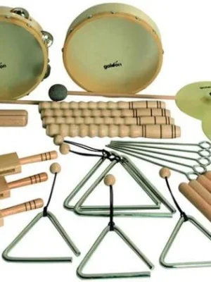 Výhodná Nabídka Goldon sada rytmických nástrojů v tašce sortiment 1 (30410)