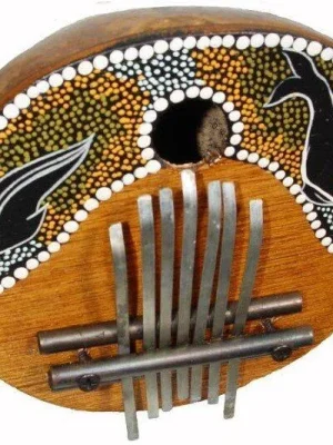 Etno Kalimba tykev Autentický