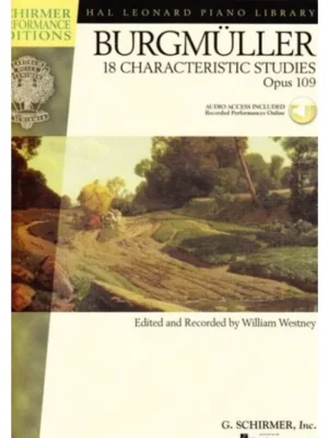 18 Characteristic Studies, Op. 109 + Audio Online Autentický