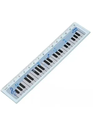 Značkový Pravítko - klaviatura (modré)