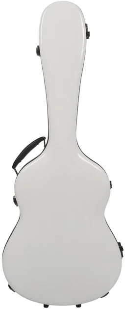 RAZZOR Fiberglass Classical Guitar Case White Časově Omezené
