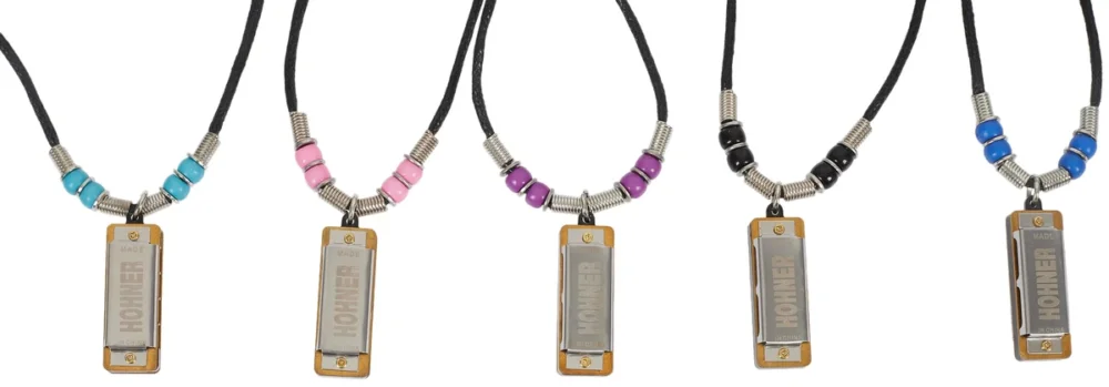 HOHNER Mini harmonica 20pcs. (5 colors; 4 pieces each color) Rychlé Dodání