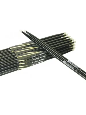 Dimavery DDS-5A paličky pro bicí, javor, černé Výprodej