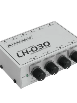 Dokud Zásoby Vydrží Omnitronic LH-030, sluchátkový předzesilovač