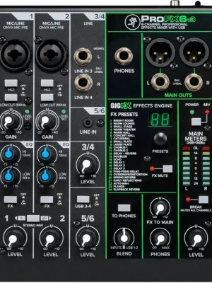Výprodej MACKIE ProFX6v3