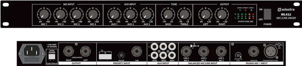 Novinka Adastra ML432, mikrofonní/linkový 19