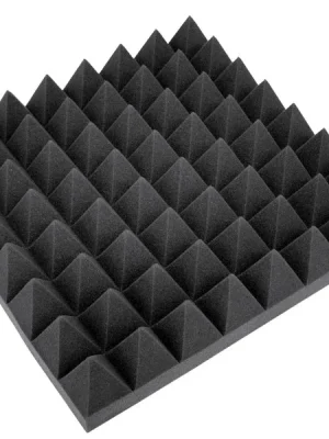 Akustická pěna, pyramidy 100 mm, 50 x 50 cm Ihned K Objednání