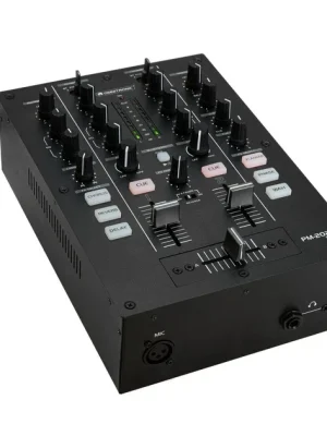 Jen Po Omezenou Doba Omnitronic PM-202FX 2-kanálový DJ mixážní pult s HP/LP filtrem, FX a Bluetooth