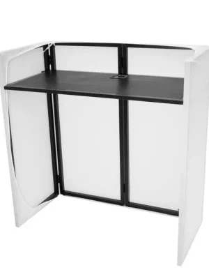 Originální Omnitronic mobilní DJ stůl s krycí tkaninou, šířka 1 m