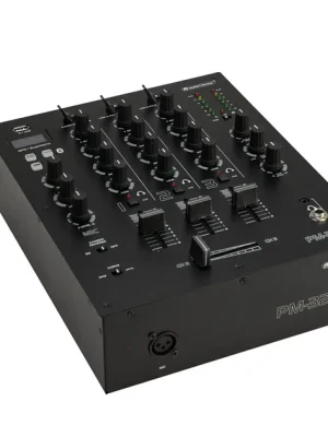 Omnitronic PM-322P, 3-kanálový mixážní pult s MP3/BT přehrávačem Akční Cena