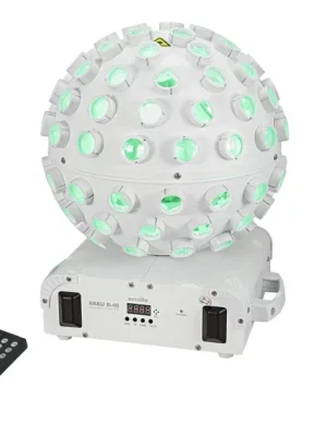 Nejlepší Cena Eurolite AKKU B-40 Laser Beam Effect AIR bílý