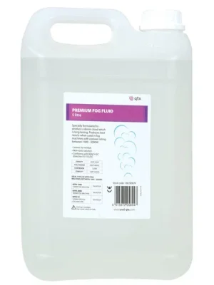 Akční Cena QTX náplň Premium do výrobníku mlhy, 5L