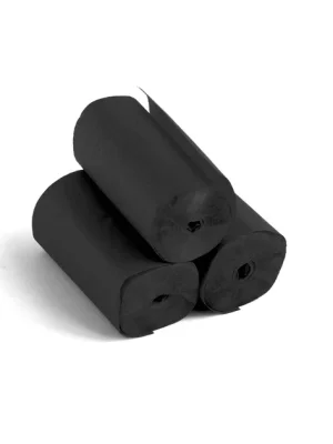 Rychlé Dodání TCM FX pomalu padající konfety-serpentýny 10mx5cm, černé, 10x