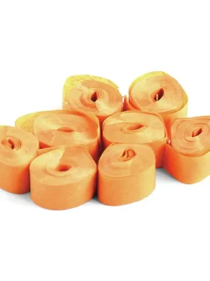 Tcm Fx pomalu padající konfety-serpentýny 5mx0.85cm, oranžové, 100x Super Cena