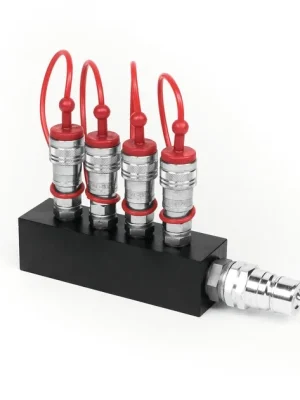 Oblíbený TCM FX CO2 distribuční blok (4x3/8 out to 1x3/4 in)