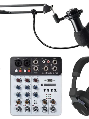 Cenově Výhodný Citronic Q-PADKIT, set domácího studia