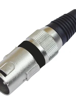 Finální Výprodej Omnitronic XLR zástrčka 3-pin na kabel, balení 10ks