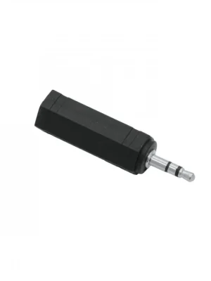 Výhodná Nabídka Omnitronic redukce mini jack 3,5mm zástrčka /Jack 6,35mm zásuvka, balení 10ks