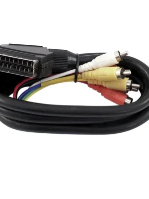 Kabel SA-15 Scart - 6x Cinch Odeslání Ihned