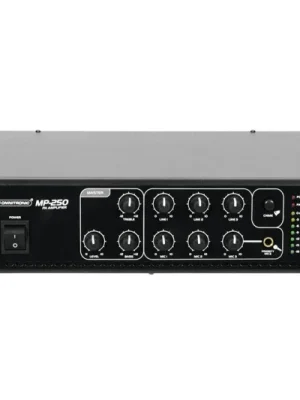 Omnitronic MP-250, 100V mixážní zesilovač, 250W Akční Nabídka