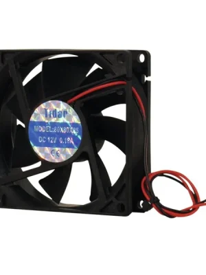 Sezónní Sleva Ventilátor osový BF-12, 80x80x25mm, 12V, 45m3/h