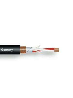Novinka Sommer Cable DMX kabel, 234 AES/EBU, 2x0,34 mm, černý, 100 m cívka