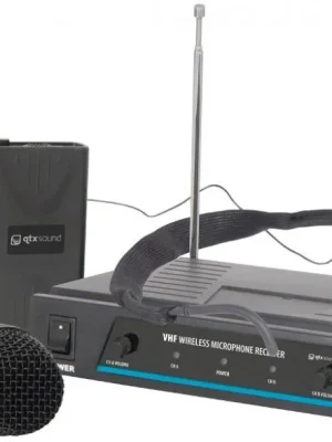 QTX VHN2, 2-kanálový bezdrátový mikrofonní set 174,1 MHz / 175,0 MHz Horká Nabídka