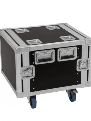 Expresní Doručení Rack Profi 8HE, hloubka 45cm, s kolečky, 9mm