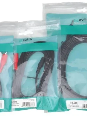 AV:link kabel Jack 3.5mm stereo samec - 2x RCA samec, 1.2m Omezená Nabídka