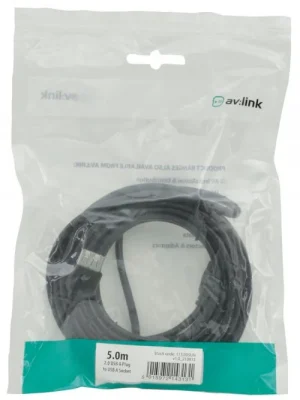 Výhodná Nabídka AV:link kabel USB 2.0, 1x typ A samec - 1x typ A samice, 5m